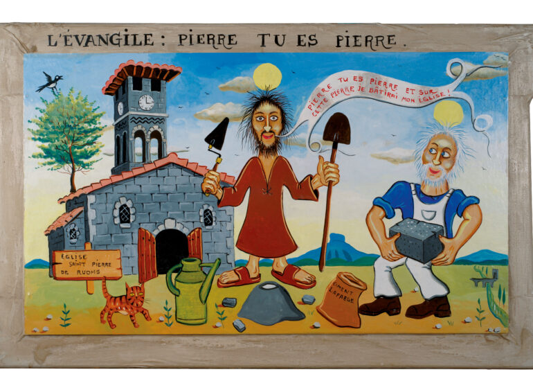 Petrus, du bist ‘Pierre’ (Stein)