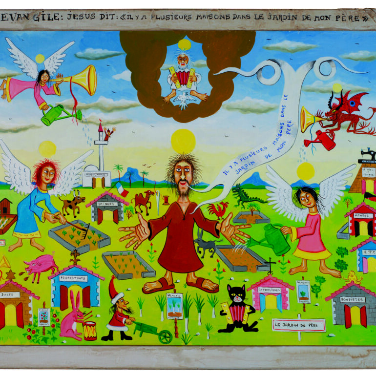 Jesus sagt: Es gibt mancherlei Häuser im Garten meines Vaters”