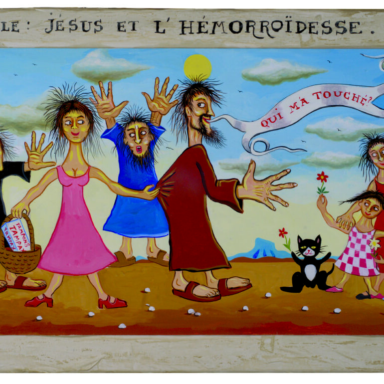 Die blutflüssige Frau